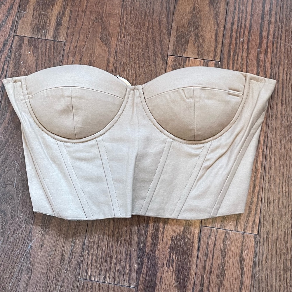 Shein corset crop top